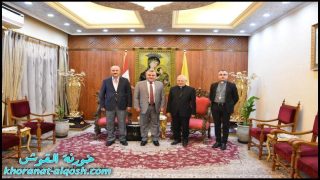 البطريرك ساكو يستقبل مستشار رئيس مجلس النوّاب ومدير قناة العراقية السريانية