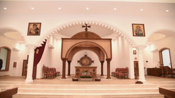 تكريس كنيسة القديس مار انطونيوس الكبير للرهبنة الأنطونيّة الهرمزديّة الكلدانيّة في عنكاوا