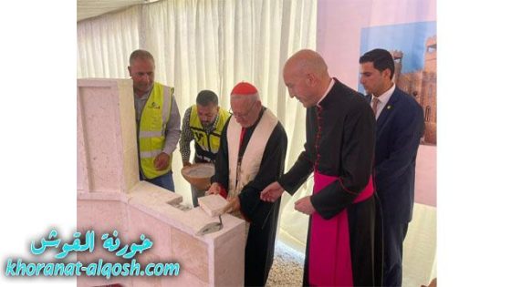 البطريرك ساكو يضع الحجر الأساس لأول كنيسة كلدانية في الأردن