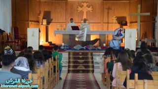 بأجواء حماسية اختتم مخيم شبيبة ابرشية القوش لليوم الرابع في السليمانية