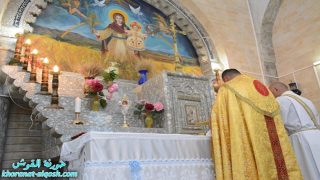 بالصور … اليوم الاول من تذكار عيد الربان هرمزد في بلدة القوش