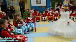 روضة بيت الملائكة للطفولة تحتفل بأعياد الميلاد المجيدة