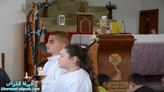 في القوش، الجمعة الثالثة لرتبة درب الصليب في كنيسة مار قرداغ