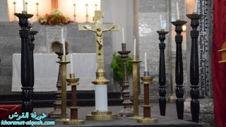 بالصور … صلاة تفسير الالام في كنيسة مار كوركيس بالقوش