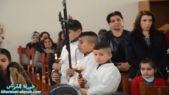 في القوش، الجمعة الثانية لرتبة درب الصليب في كنيسة مار قرداغ