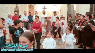 بالفيديو .. بركة القربان وزياح عيد قلب يسوع المقدس في كنيسة ماركوركيس – القوش