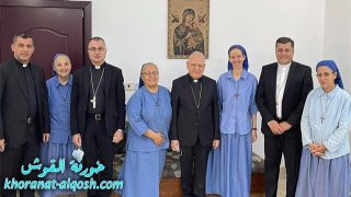 غبطة البطريرك ساكو يزور بعض الرهبانيات في عنكاوا