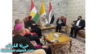 اساقفة اربيل يلتقون البطريرك ساكو في مقره الصيفي بعنكاوا