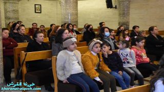اللقاء الاول الخاص بشرح وتفسير الكتاب المقدس في كنيسة القوش