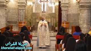 فيديو …القداس الإلهي بمناسبة عيد انتقال مريم العذراء في كنيسة مار كوركيس ببلدة القوش