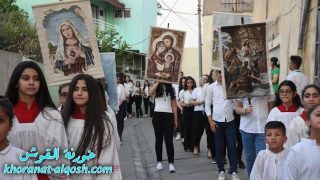 فيديو … زوياح بمناسبة عيد انتقال العذراء مريم من كنيسة مار كوركيس وصولاً للتمثال بمحلة سينا في القوش 2021