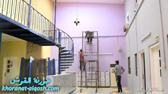 ترميم بناية روضة الملائكة للطفولة في القوش لتستقبل احبتنا الاطفال في عامهم الدراسي الجديد