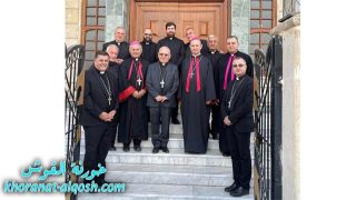 البطريرك ساكو برفقة الاساقفة يزورون ابرشية زاخو