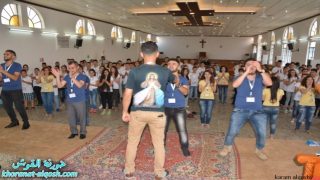 اليوم الاول.. للمهرجان الصيفي الاول للمرحلة المتوسطة في ابرشية القوش