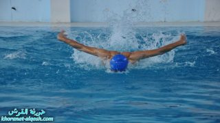 لأول مرة سباح القوشي يتدرب على ايدي مدربين دوليين