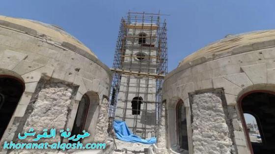 كنيسة الساعة في الموصل ستقرع أجراسها مجدّدًا بعد سنوات الحرب والدمار