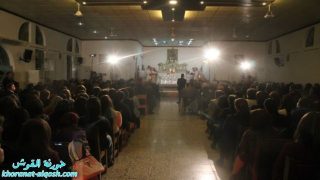 وسط حضور المئات من المؤمنين، سيادة المطران مار ميخائيل المقدسي يحتفل بقداس الهي كبير