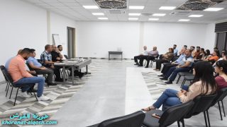 لقاء تشاوري والحديث عن مشروع المجمع الطبي الخيري في القوش