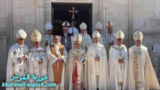 فيديو … مراسيم رسامة الاب ثابت حبيب اسقفاً معاوناً لأبرشية القوش الكلدانية
