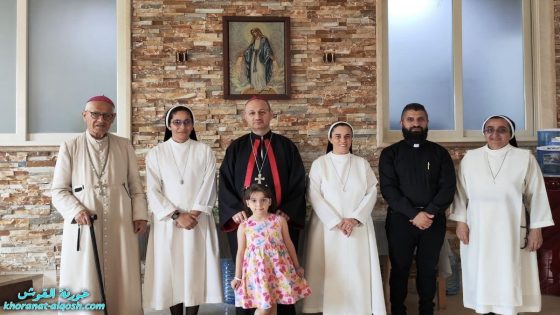 زيارة تفقدية إلى دير القديسة حنّة لراهبات الكلدان في ألقوش