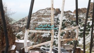 بالصور … الثلوج في بلدة القوش