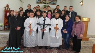 اخوية مريم تقيم مراسيم الجمعة الثانية من درب الصليب في كنيسة القوش