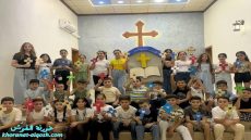 افتتاح مهرجان بالـصليب نحيا وننتصر للتعلبم المسيحي في كنيسة مار قرداغ