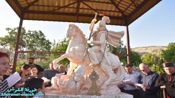 كنيسة القوش تحتفل بتذكار الشهيد مار كوركيس في مزاره
