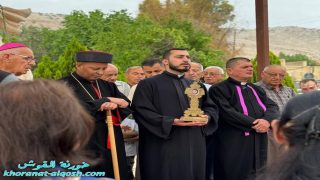 في أجواء إيمانية.. القوش تحتفل بتذكار الشهيد مار كوركيس
