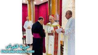 البطريرك ساكو يُرَقّي الأب سامي الريس الى درجة الخوراُسقفية