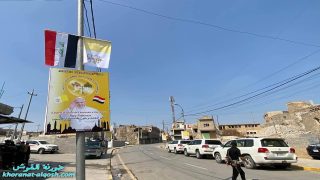 بالصور … كرسي أبيض وسط خراب الحرب بانتظار البابا في الموصل