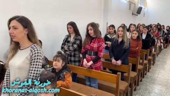 فيديو … الجمعة الثالثة من درب الصليب المقدس في كنيسة مار قرداغ – القوش