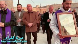 لقطات من قداس الاحد و زوياح بمناسبة عيد مار يوسف البتول في القوش