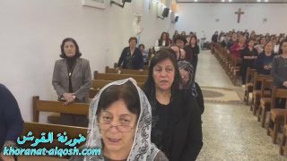 الجمعة السادسة من درب الصليب المقدس في كنيسة مارقرداغ القوش