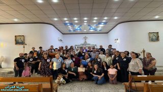 قداس إلهي في القوش لراحة نفس المطران مار بولس ثابت راعي ابرشية القوش الكلدانية