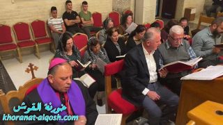 فيديو … صلاة تفسير الآلام في كنيسة مار كوركيس – القوش 2022