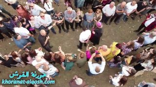 تصوير جوي … احتفالية البيض الملون بمناسبة اعياد القيامة المجيدة في القوش