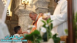 فيديو … مراسيم التناول الاول في كنيسة مار كوركيس – القوش.
