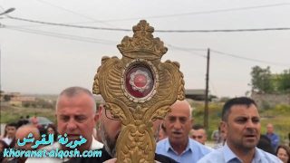 فيديو … صلاة وزياح بمناسبة عيد مار كوركيس في محلة سينا القوش