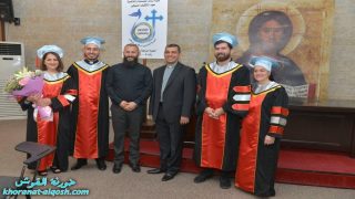 توزيع شهادات خريجي كلية بابل للفلسفة واللاهوت للعام 2019-2020