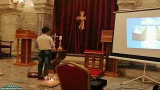 رتبة سر التوبة والاعتراف لأطفال التناول الاول واهاليهم في كنيسة القوش