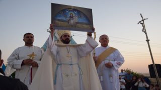 الرهبنة الأنطونيّة في القوش تحتفل بتذكار العذراء مريم حافظة الزروع