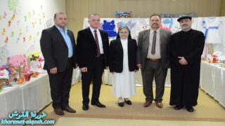 افتتاح المعرض الفني التشكيلي لأطفال روضة بيت الملائكة للطفولة في القوش