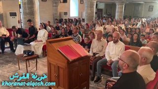 فيديو … صلاة مريمية وتأملات مريمية و زوياح صورة الانتقال المقدسة في القوش