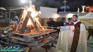إقامة قداس إلهي بمناسبة أعياد الميلاد في كنيسة مار قرداغ – القوش