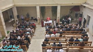 بعد غياب مراسيم الاعياد فيها لأكثر من سنتين ونصف، تللسقف تحتفل بعيد السعانين