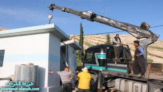 اعادة تشغيل احدى الآبار المتوقفة في القوش
