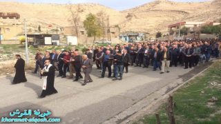 كنيسة القوش تستذكر جمعة الموتى بالصلوات والزوياح