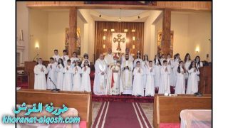 210  متناول بالقربانة الاولى في الابرشية البطريركية ببغداد