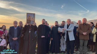 كنيسة القوش تحتفل بتذكار مار يوحنا المعمذان بالصلاة و الزياح 2024